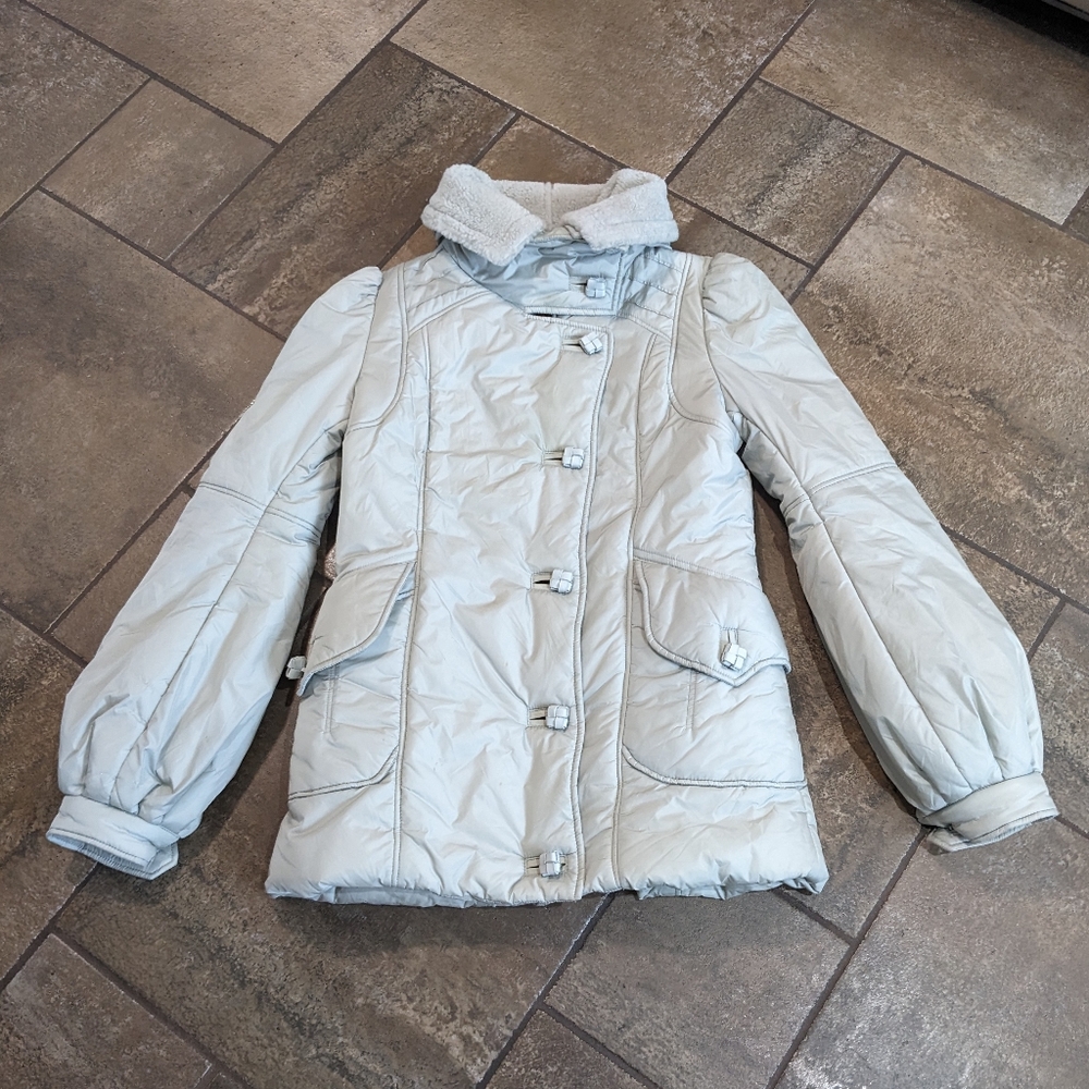 Mackage Down Puffer Sherpa Winter Luxury Gorpcore Skiing Outdoor Jacket Size S